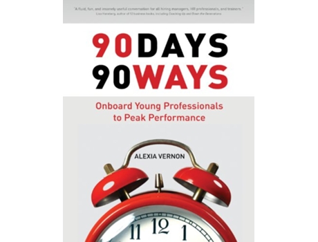 Livro 90 Days, 90 Ways de Alexia Vernon (Inglês)