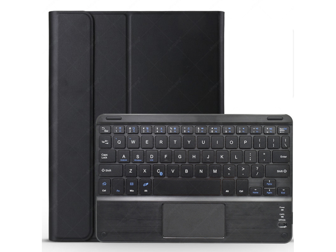 Capa de Teclado Bluetooth para Samsung Tab A 8.02019 T295 em Preto