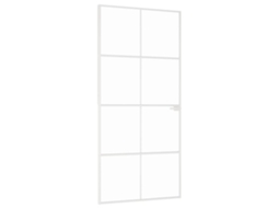 Conjunto 1 Porta De Interior Vidaxl Branco Vidro (93 X 201.5 Cm)