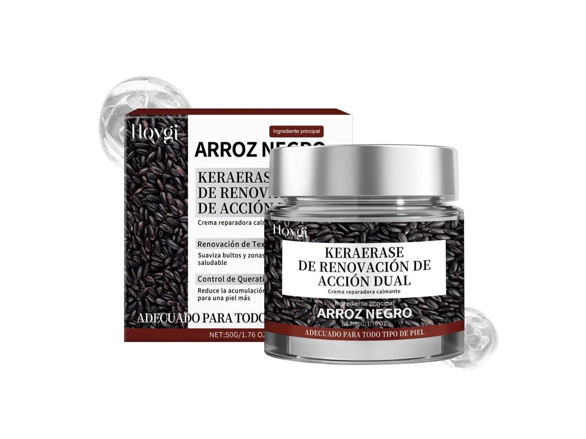Creme Arroz Preto Reparo Calmamento Rápido
