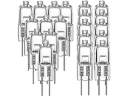 20 Lâmpadas Halógenas G4, 20w 12v, Lâmpada Clara De 2 Pinos, Para Iluminação De Cozinha, Sinal
