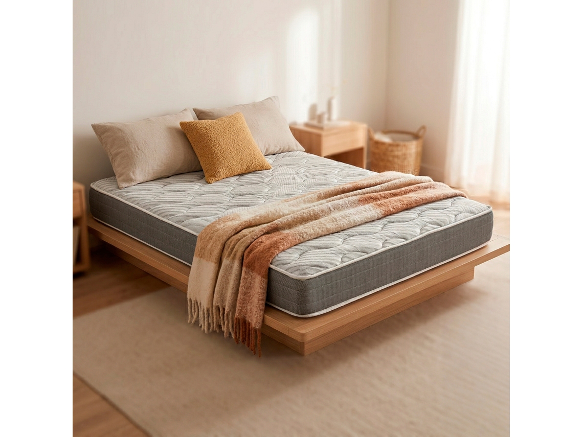 Colchão de Espuma Hr+visco ROYAL SLEEP Ceramic (105x190cm - 23 cm)