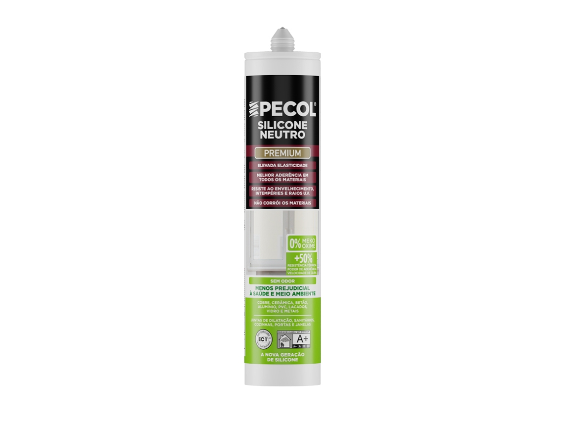 Silicone Neutro Premium no Meko Cinza 7022 310ml PECOL
