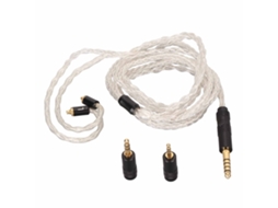 Cabo de Fone de Ouvido LAXISCREED Prata Se215 Se535 Se846 Ue900 W40 Se425