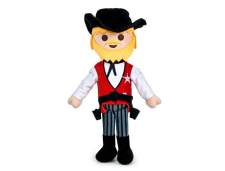 Peluche PLAYBY L Cavaleiro Playmobil (Tam: 32 cm)