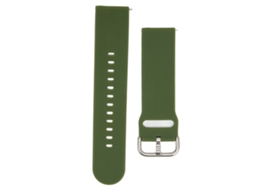 Cinturão De Silicone Macio Com Liberação Rápida 22mm Para Huawei Watch 3/gt 3/2 Verde Militar
