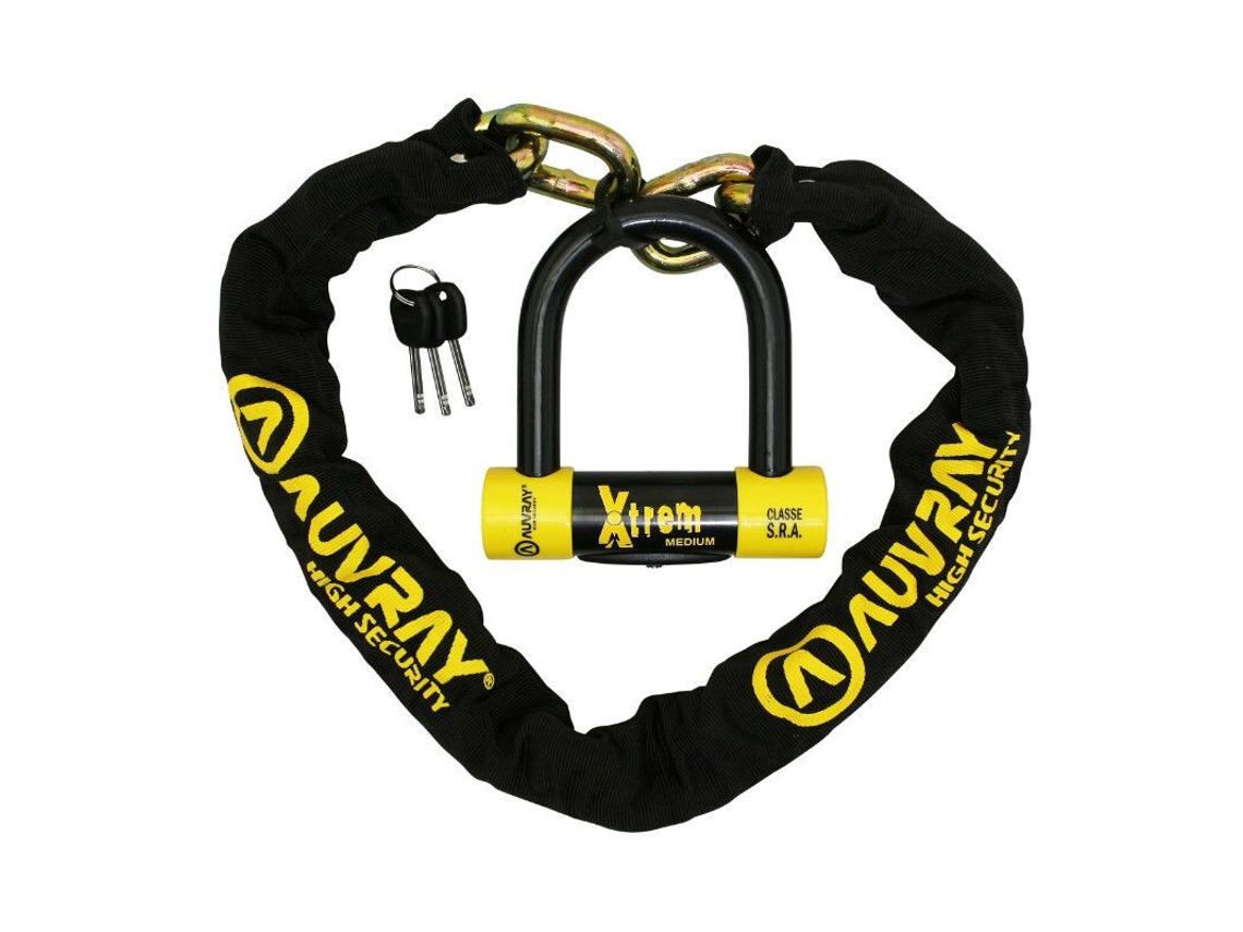 Fechadura de Corrente Com Elo AUVRAY Xtrem