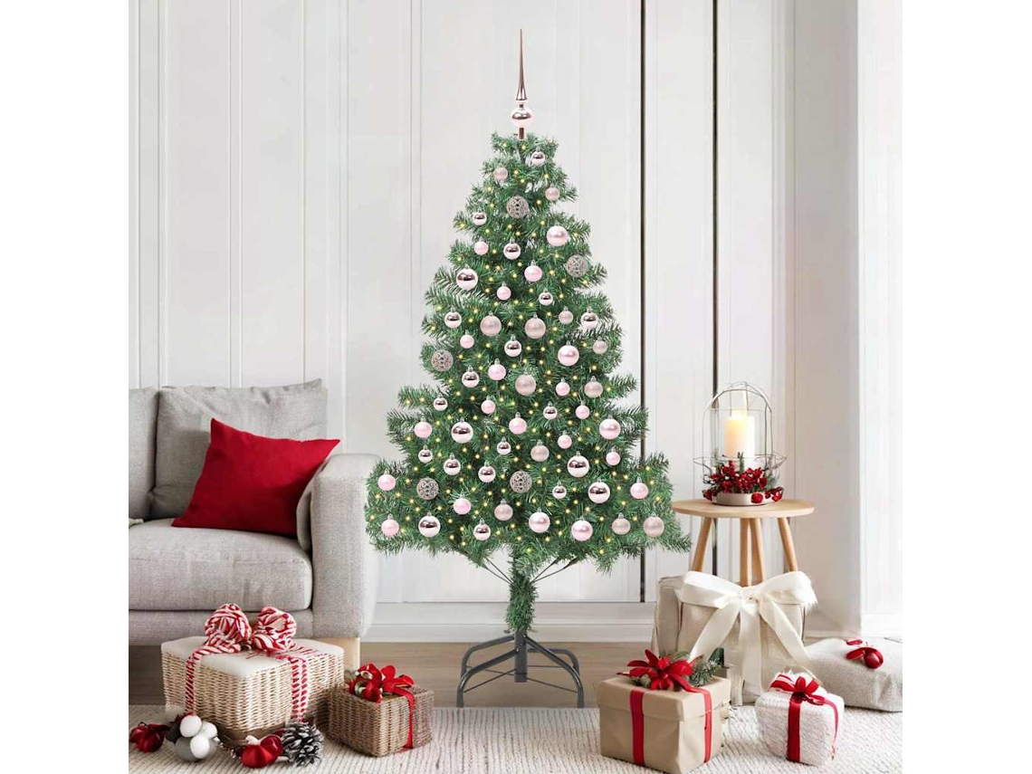 Vidaxl Árvore De Natal Verde 180 Cm Pvc
