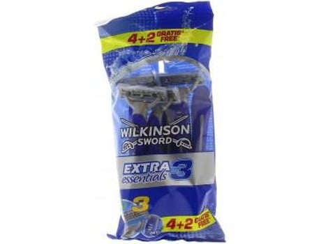 EXTRA 3 ESSENTIALS MAQUINILLA DESECHABLE 4 UNIDADES