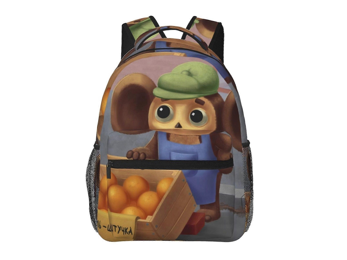 Mochila De Estudante Cheburashka T41, Durável E Leve, Alça De Ombro Impermeável E Respirável K41 Olysi Shop