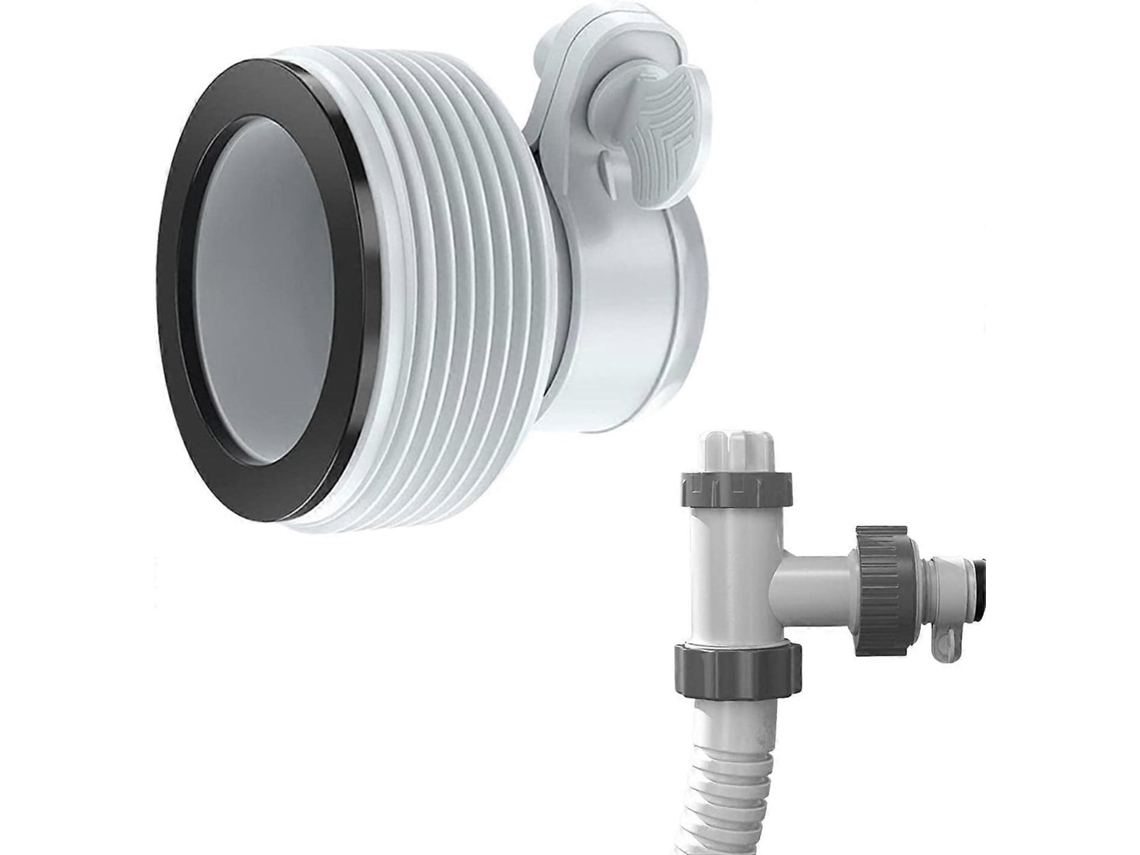 Adaptador de Mangueira para Piscina, Rosca, Substituição para Conexões 1,5" e 1,25"