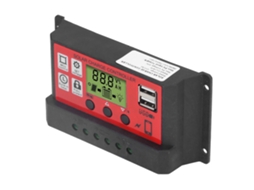 Controlador Solar De Carga Ajustável 12v 24v30a Lcd