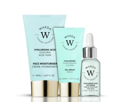 Kit Skin Hydration Boost – Hidratante, Sérum Olhos + Sérum Gel Hialurônico