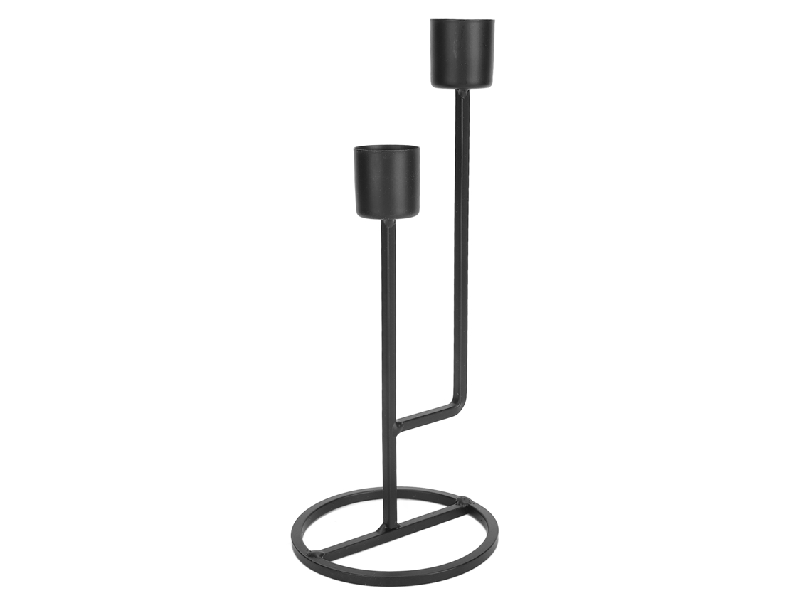 Porta Velas Estilo Nórdico Para Cena De Velas, Bodas Y Decoración De Mesa De Metal Alto
