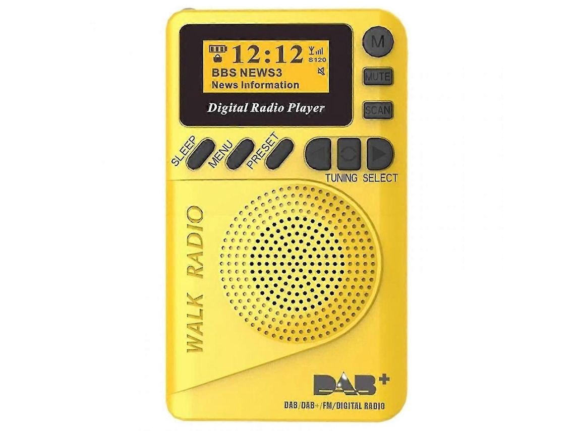 Rádio de Bolso Portátil Dab Digital Recarregável GOKOCO
