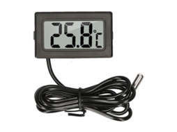 Termômetro Digital De Aquário Lcd Com Sonda Impermeável -50℃~110℃