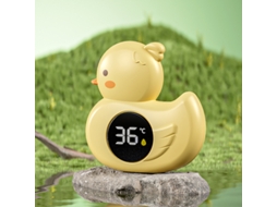 Termómetro De Banho Para Bebé Em Forma De Patinho Flutuante Para Piscinas, Spas E Banheiras Amarelo Hexinyigjly