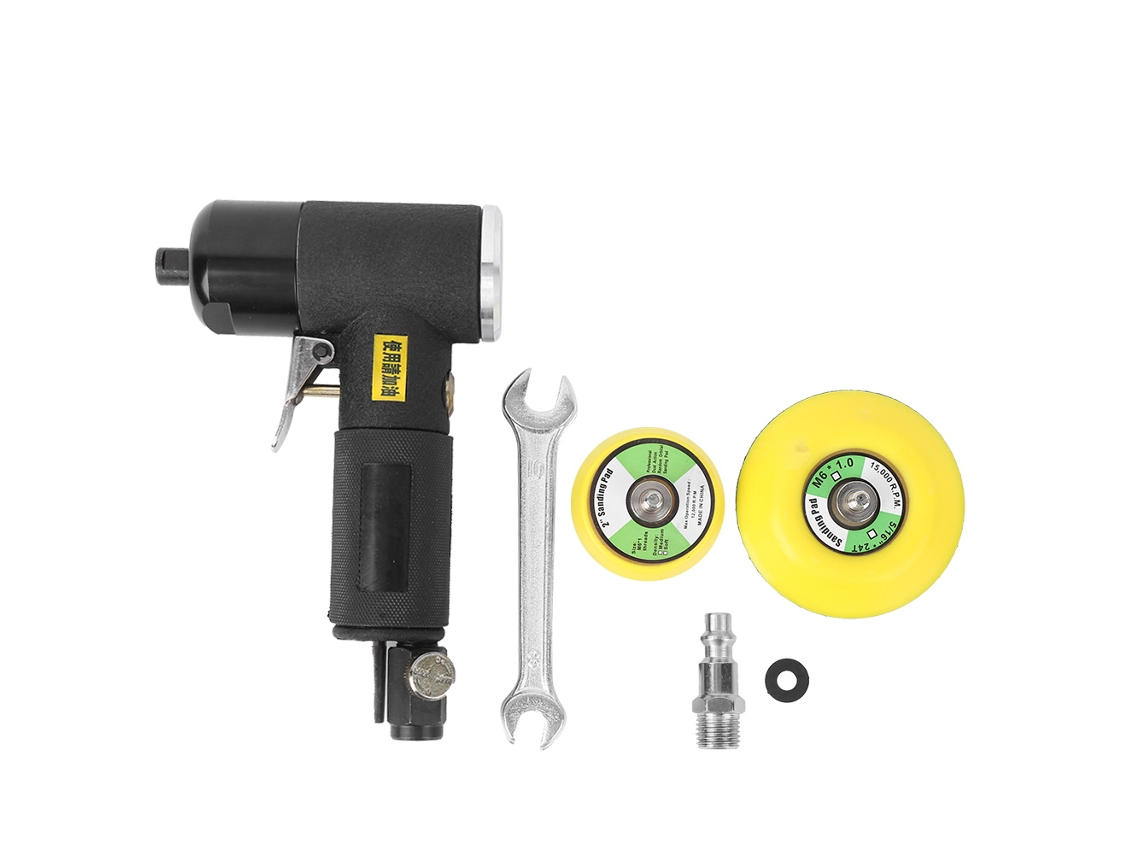 Lixadeira Pneumática Mini 2/3 Polegadas Máquina De Polimento Excentrica Yc-2613