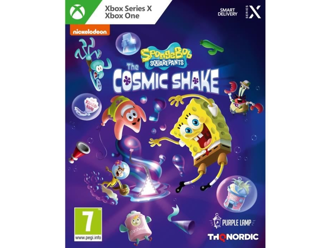 Jogo xbox Series X-Bob Esponja The Cosmic Shake Xbox Series