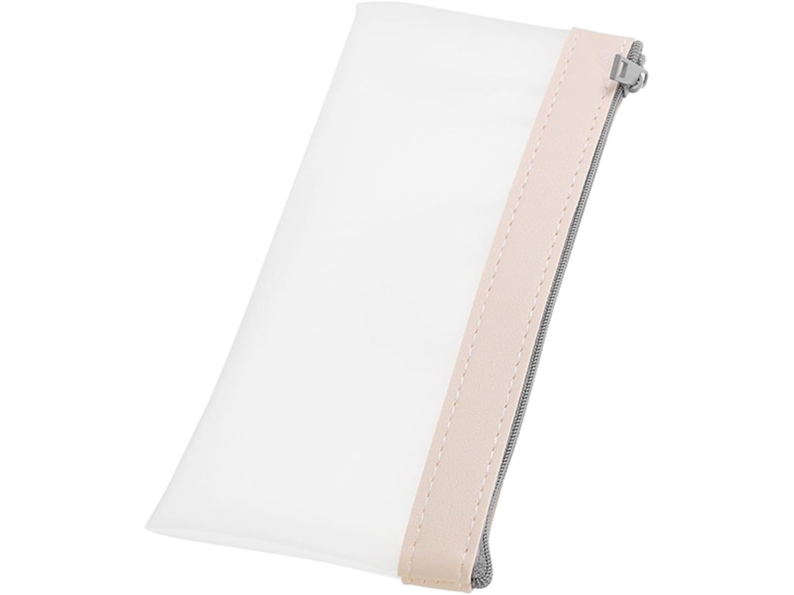 Nécessaire Pequena E Transparente De Tpu Com Zíper, Capacidade Moderada.