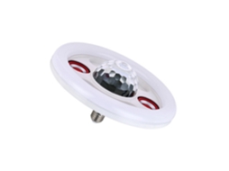 Lâmpada Led Neoglint Para Música Rgb Com Mudança De Cor, Alto Falante Bt, Lâmpada E27 Para Atmosfera Com Controle Remoto Yunzii