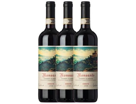Vinho CASTELLO DI MONSANTO Castello Di Monsanto Chianti Classico (0.75 L - 3 unidades)