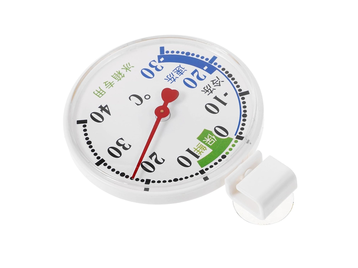 Termômetro Para Geladeira Mikinona, De Plástico Com Ventosa, Visor De Temperatura 50a 70 °c, Sensor De Temperatura