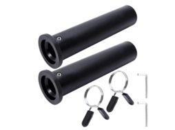 Omni-2 Adaptadores De Barra Para Convertir 1 A 2 Pulgadas Para Levantamiento De Pesas En Gimnasio, Durables Con Clip Y Llave L