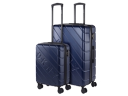DKNY DKNY-911 Conjunto de Malas Rígidas em Abs Fuzileiro Navalido com Rasto Lateral 50X76X31 Cm 100L