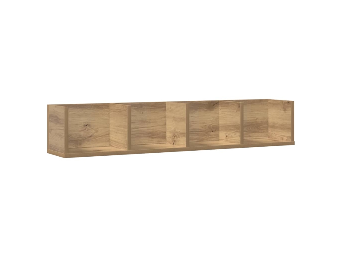 Wall Shelf, Wall Shelves Vidaxl Marrom Madeira Processada (n/a)