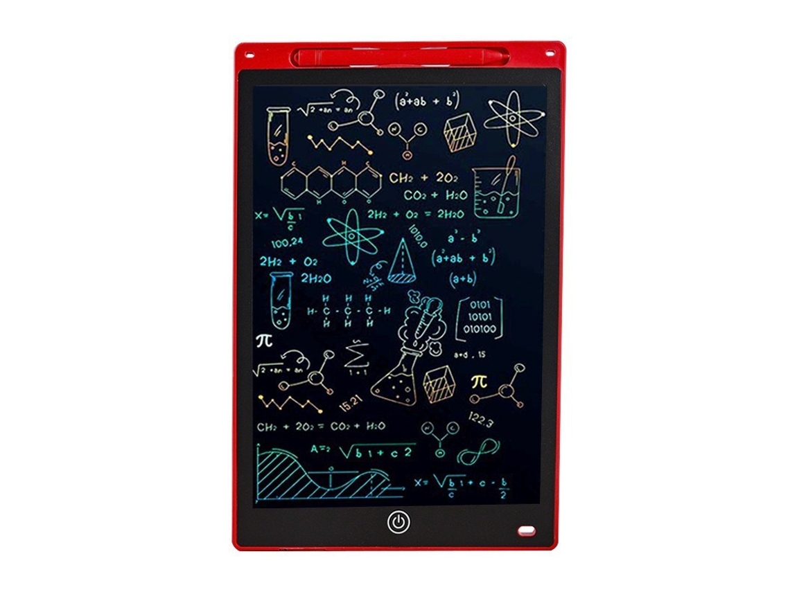 Tablet Eletrônico Lcd para Escrita À Mãoprancheta de Desenho + Pincel Grosso Bordô de 25 Cm com Caixa de Presente CHENNNLS