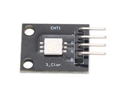 Kit Diy Módulo Led Rgb Smd Placa Pcb 3 Cores Pwm Modulador 5v Ky 009