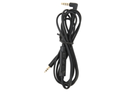 Cabo de Áudio Compatível com Sennheiser HD4 com Microfone e Controle de Volume EOOCOO