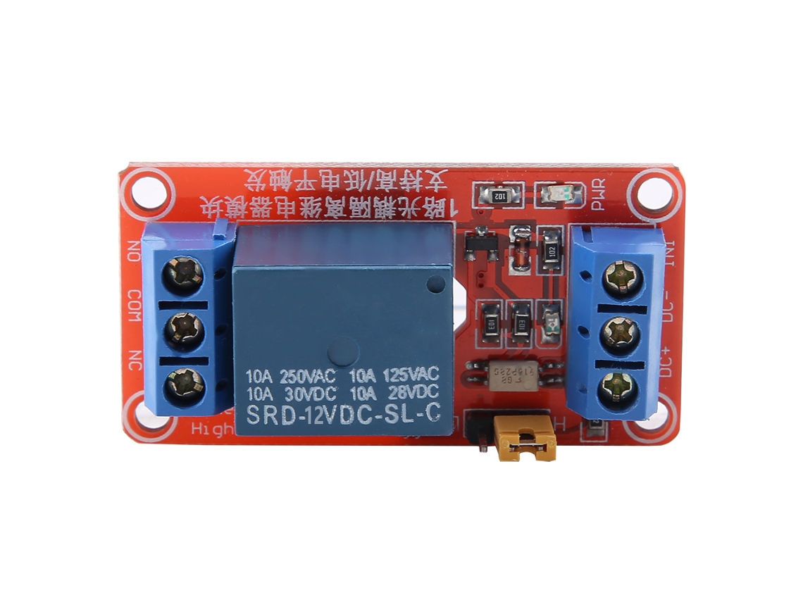 Módulo de Relé Optoacoplador 1 Canal 12v S/MARCA