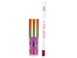 Kit Cosmética Labial: Gloss Líquido Matte, Batom E Batom Duradouro 2desejo