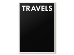 Magnetic Board Travels For The Living Room Espelharte (50x70 Cm)