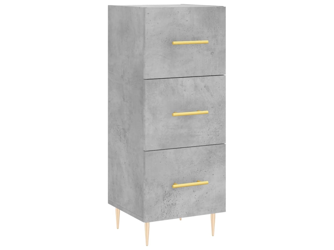 Sideboard, Sideboards Vidaxl Cinzeto Madeira Processada (n/a)