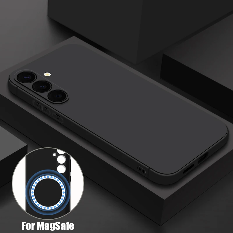 (preto) Capa Protetora De Silicone Tpu Macio Para Galaxy A54, Capa De Celular À Prova De Choque
