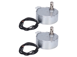 2pcs Motor Elétrico Mini Síncrono AC 220/240V 4w 30/36rpm Direção Cw/ccw
