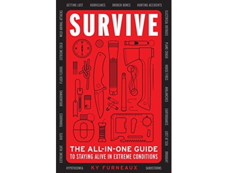 Livro Survive de Ky Furneaux (Inglês)