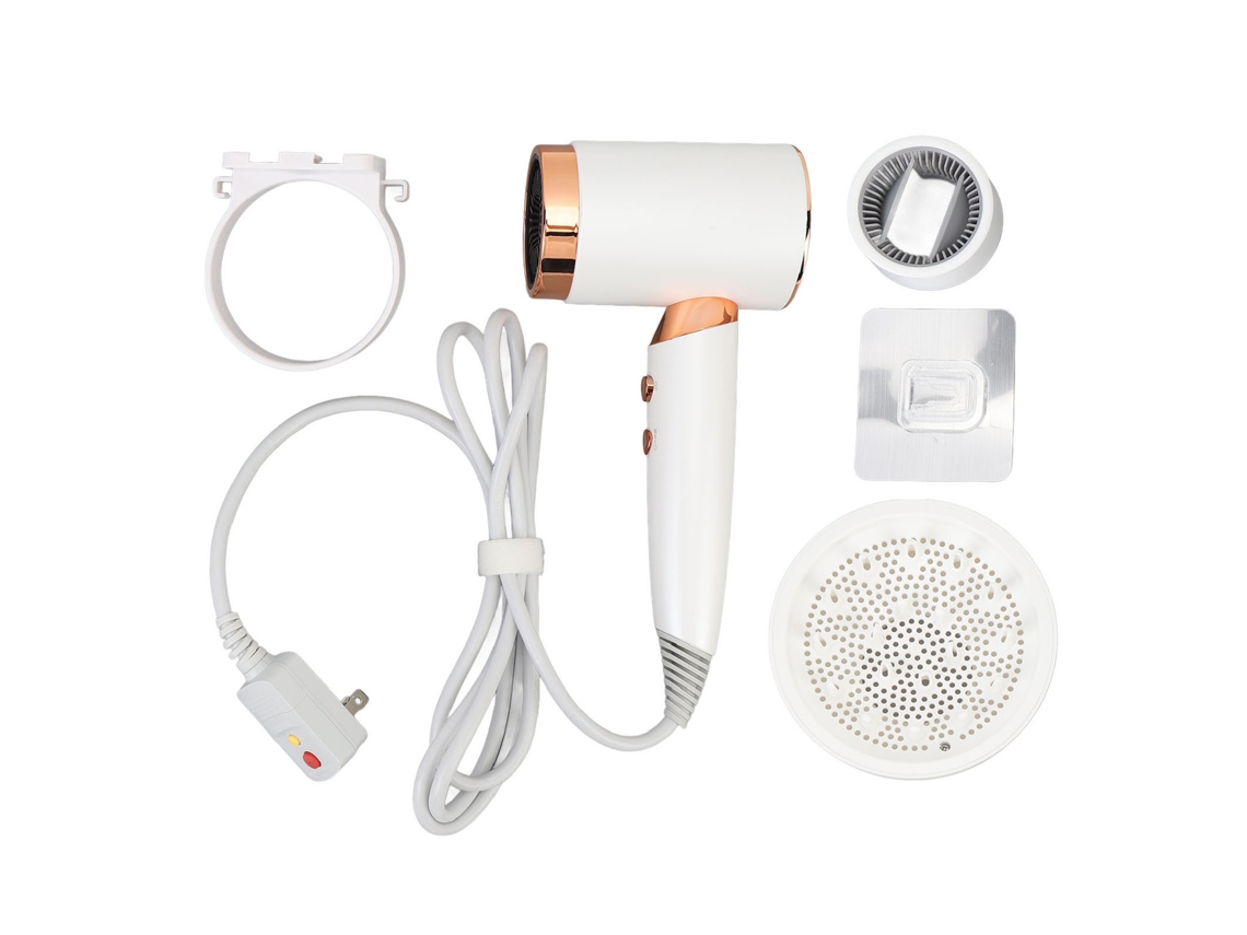 Secador de Pelo profesional, 1400 W, 20,000 rpm, bajo ruido, control temperatura | S/MARCA