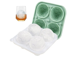 Forma de Gelo de Futebol com Tampa Funnel | S/MARCA