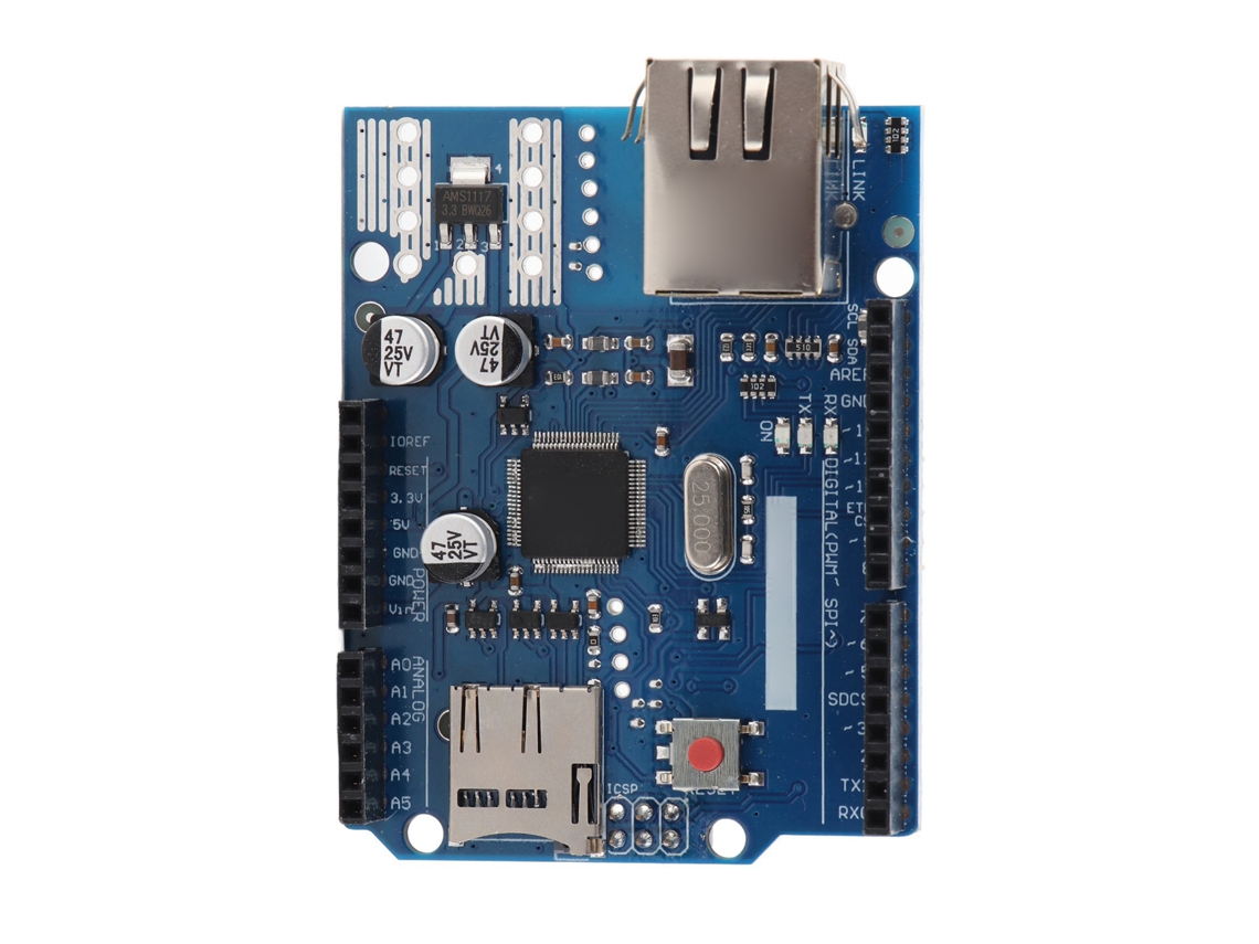 Módulo Shield Ethernet Lan W5100 Placa De Expansão 1pcs