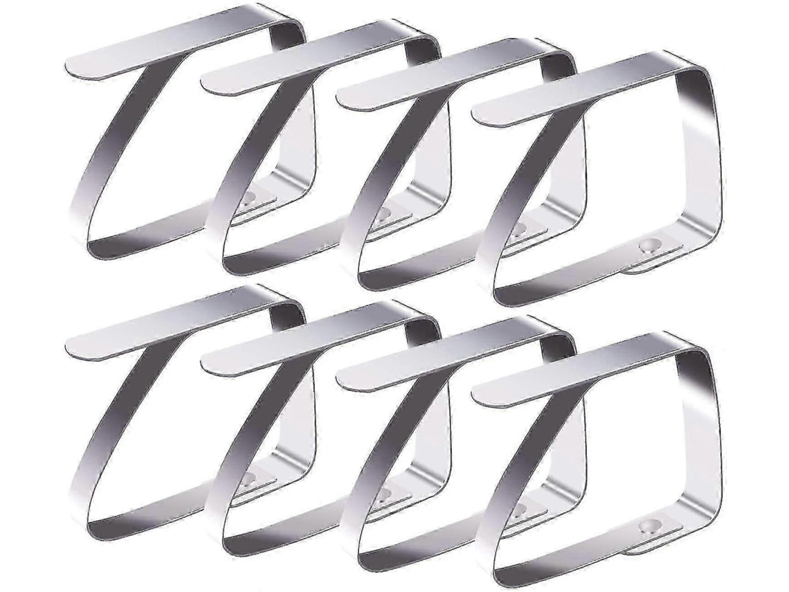 Grampos Para Toalhas De Mesa Em Aço Inoxidável, Grampo Para Toalhas De Mesa Grampos Para Toalhas De Mesa Slowmoose