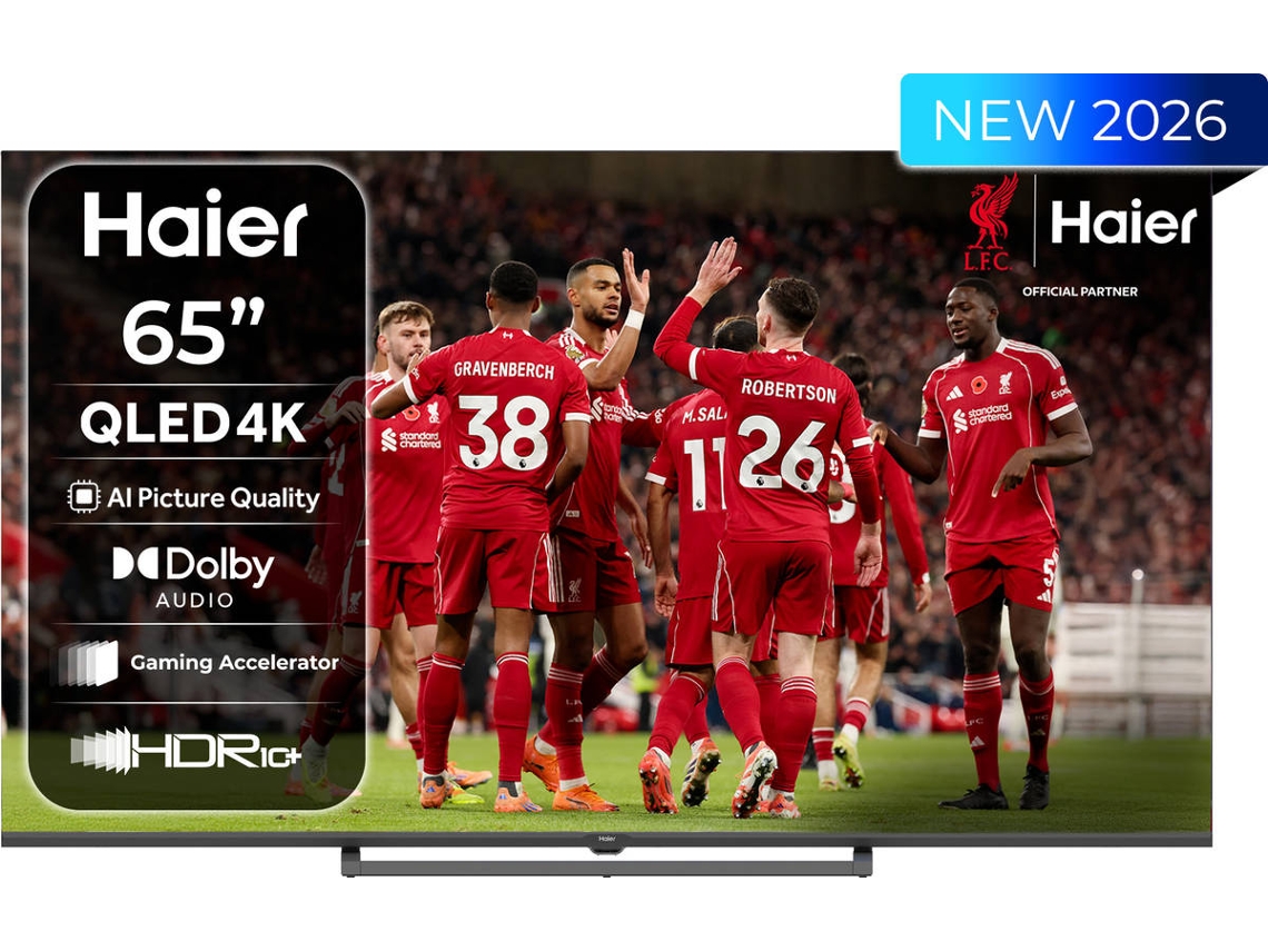 TV HAIER S80 H65S80GUX (QLED - 65'' - 165 cm - 4K Ultra HD - Smart TV)