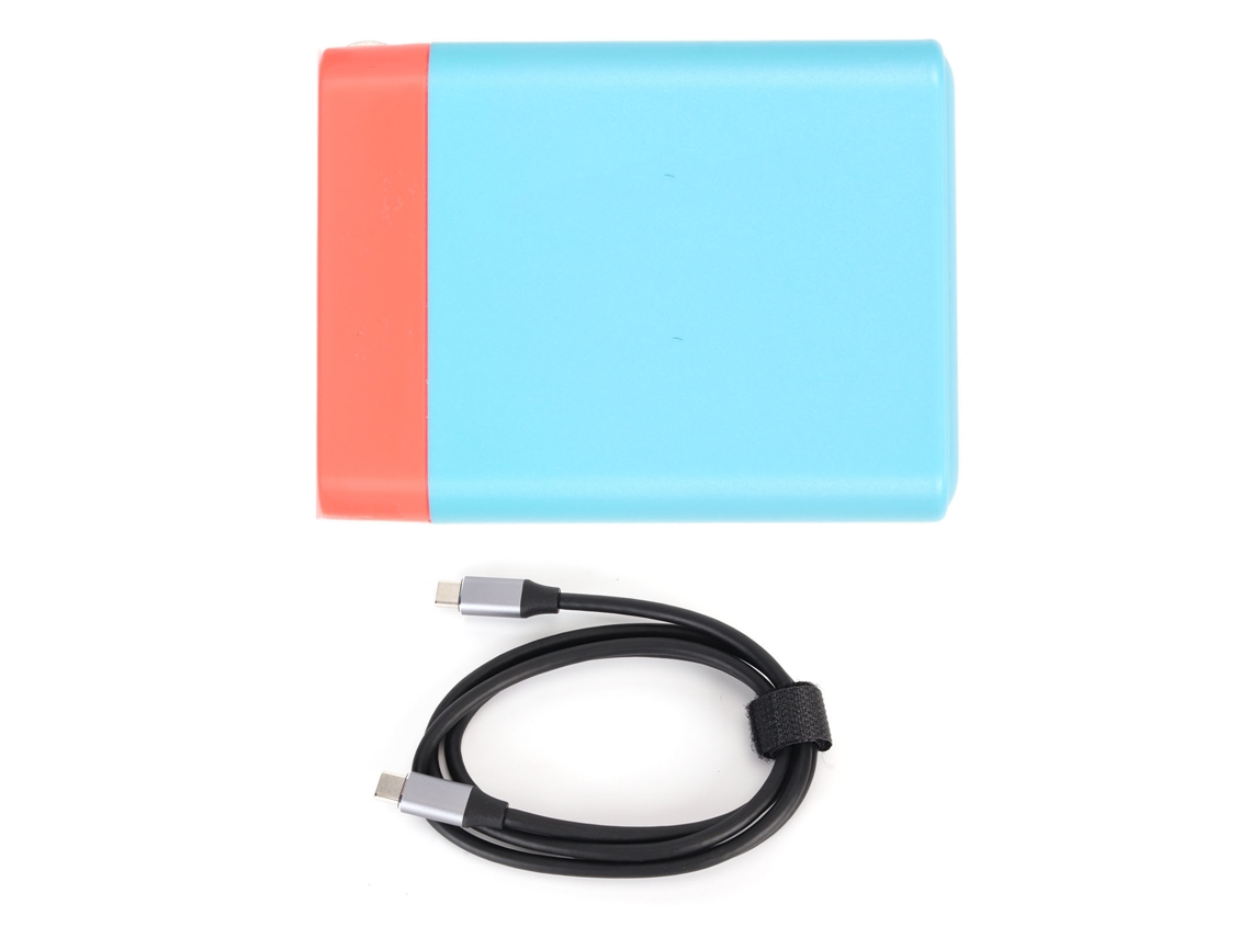 Carregador Rápido Gan 3 em 1 EOOCOO com suporte para Switch