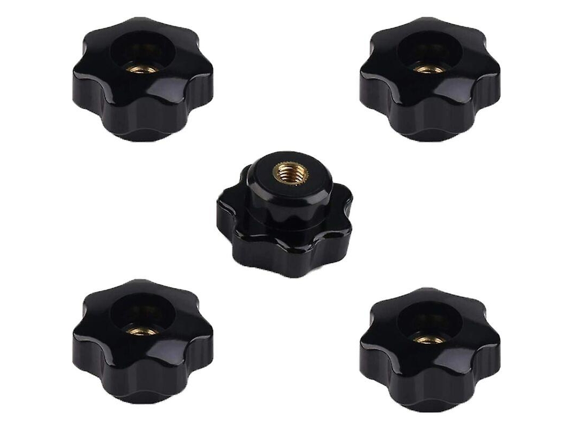 Conjunto de 5 Botões de Fixação Estrela M6 BRILVIBERA