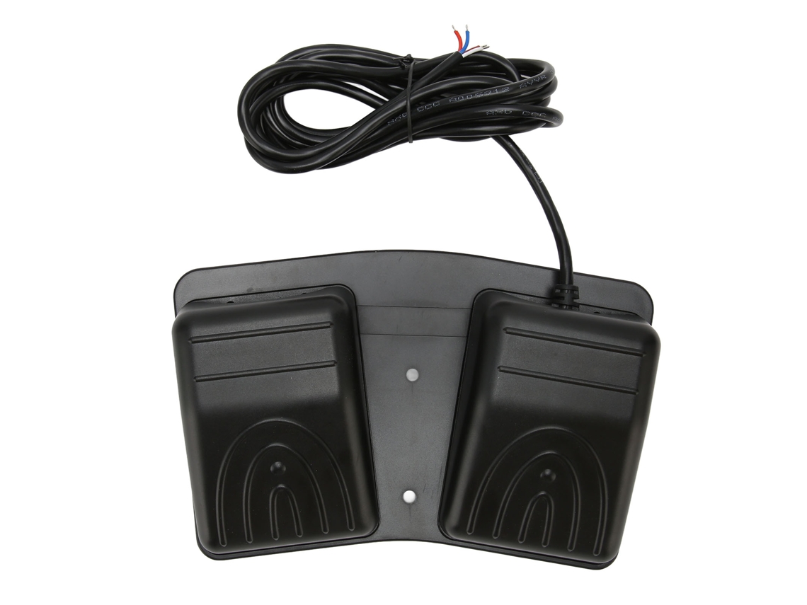 Pedal De Interruptor Duplex De Pé Com Trava Automática À Prova D'água 16a Para Eletrodomésticos