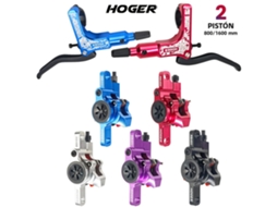 Conjunto De Freio A Disco Hidráulico Hoger Mtb Com Rotores De 160 Mm E Freios Dianteiros E Traseiros Para Bicicleta Com Manopla De 22,2 Mmvayotoy