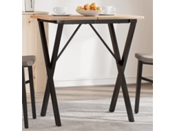 Vidaxl Pernas Para Mesa De Jantar Estrutura Em X Aço